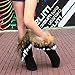 APHNUS Womens Mid Calf Boots Cow Leather Fur Snow Boots