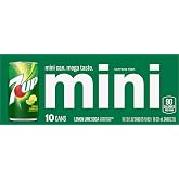 7-UP, 7-UP Mini Lemon Lime Soda, 7.5 Ounce