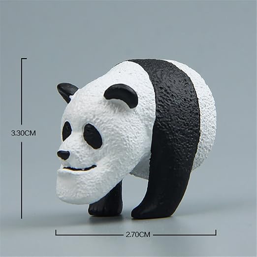 Cinlla Resina Imanes de nevera Dibujado a mano Panda Head Imanes ...