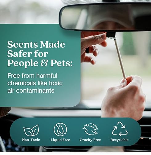 Enviroscent Non-Toxic Car Air Freshener (Seaside Coconut Verbena