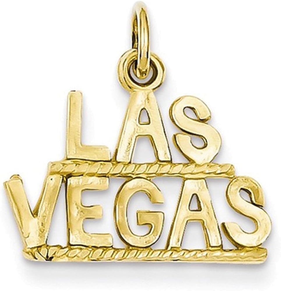 14k Las Vegas Pendant Jewelry