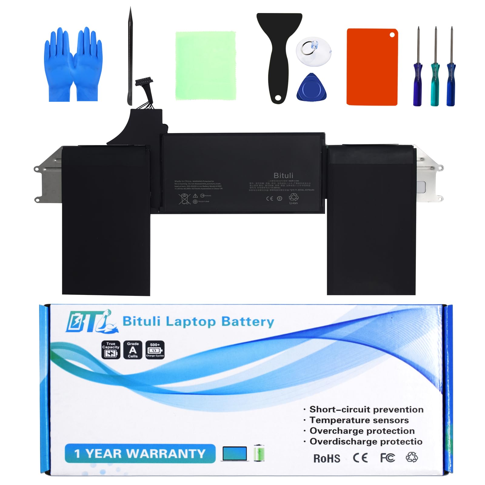Bituli A1965 Battery for MacBook Air 13-inch Model