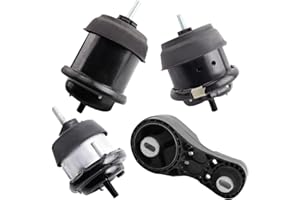 GDYDI Set of 4 Engine Motor and Transmission Mount Kit Compatible with 2009-2017 Chevrolet Traverse and 2009-2016 Acadia and Buick Enclave & Saturn Outlook 3.6L, Replaces# A5458/ A5549/ A5548/ A5444