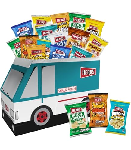 Amazon.com: Herr's - Salt and Vinegar Potato Chips, Pack of 24 bags