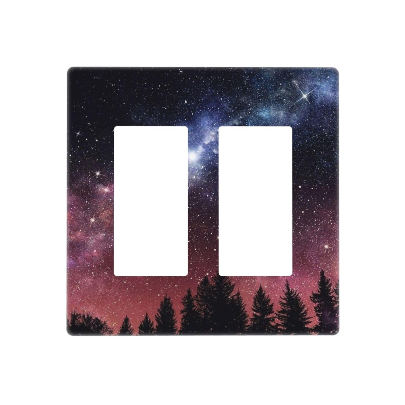 Space Outer Forest Starry Night Sky Galaxy 2 Gang