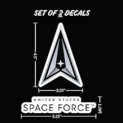 Officially Licensed US Space Force Decals - Space