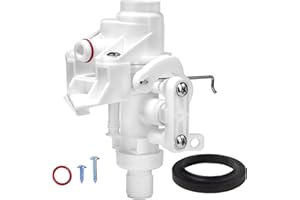 HHQ RV Toilet Water Valve Replacement Kit for Thetford RV Toilet Parts 31705, fits all Aqua Magic V High/Low Models such as 31688 31687 31683