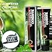 Activated Charcoal Teeth Whitening Toothpaste - DESTROYS BAD BREATH - Best Natural Black Tooth Paste Kit - MINT FLAVOR - Herbal Decay Treatment - REMOVES COFFEE Stains … (1 pack)