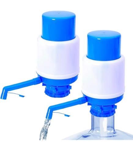 だて 2 Pack Water Bottle Pump, Manual Water Pump for 5 Gallon