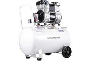 VEVOR Portable Air Compressor 15.8 Gallon, Oil Free Air Compressor Steel Tank 750W, Pancake Air Compressor 115 PSI, Ultra Qui