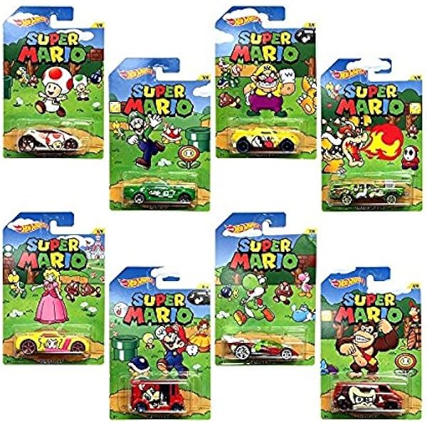 hot wheels super mario set