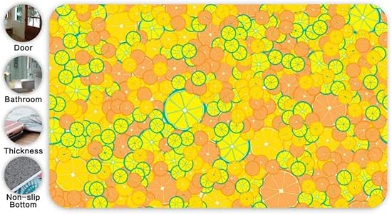 Amanda Walter Alfombrillas de Cocina de baño de Interior y Exterior de