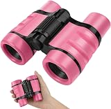 OSDUE Kids Telescope 4x30 Binoculars Pink Outdoor Educational Gift 3-12 view 9