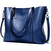 Pahajim Womens PU Leather Purses and Handbags Top Handle Satchel Bags Tote Bags Tote Purses for Women