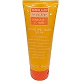 Trader Joe's Face and Body Sunscreen Lotion Broad Spectrum SPF 30, 6 fl oz(177 ml)