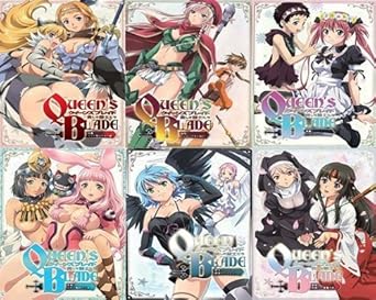 Amazon Co Jp クイーンズブレイド 美しき闘士たち 全6巻セット マーケットプレイス Blu Rayセット Dvd ブルーレイ