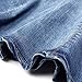 Chouyatou Women's Casual Stretchy A-Line Denim Mini Skirt