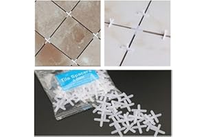 Tile Spacers 1/8" inch 1200pcs Floor Wall Cross Spacers for Tile Leveling Spacing 3.0mm Installation Laying