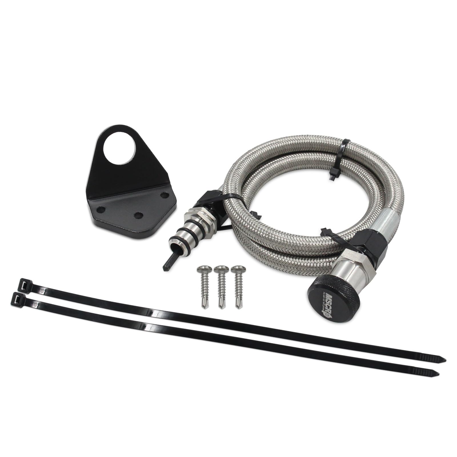 Photo 1 of Billet Stainless Steel and Aluminum 6061-T6 Automatic Transmission Fluid Locking Dipstick Fit for GM Trucks 2015-2024 with The 8L90E 8L45E Transmissions