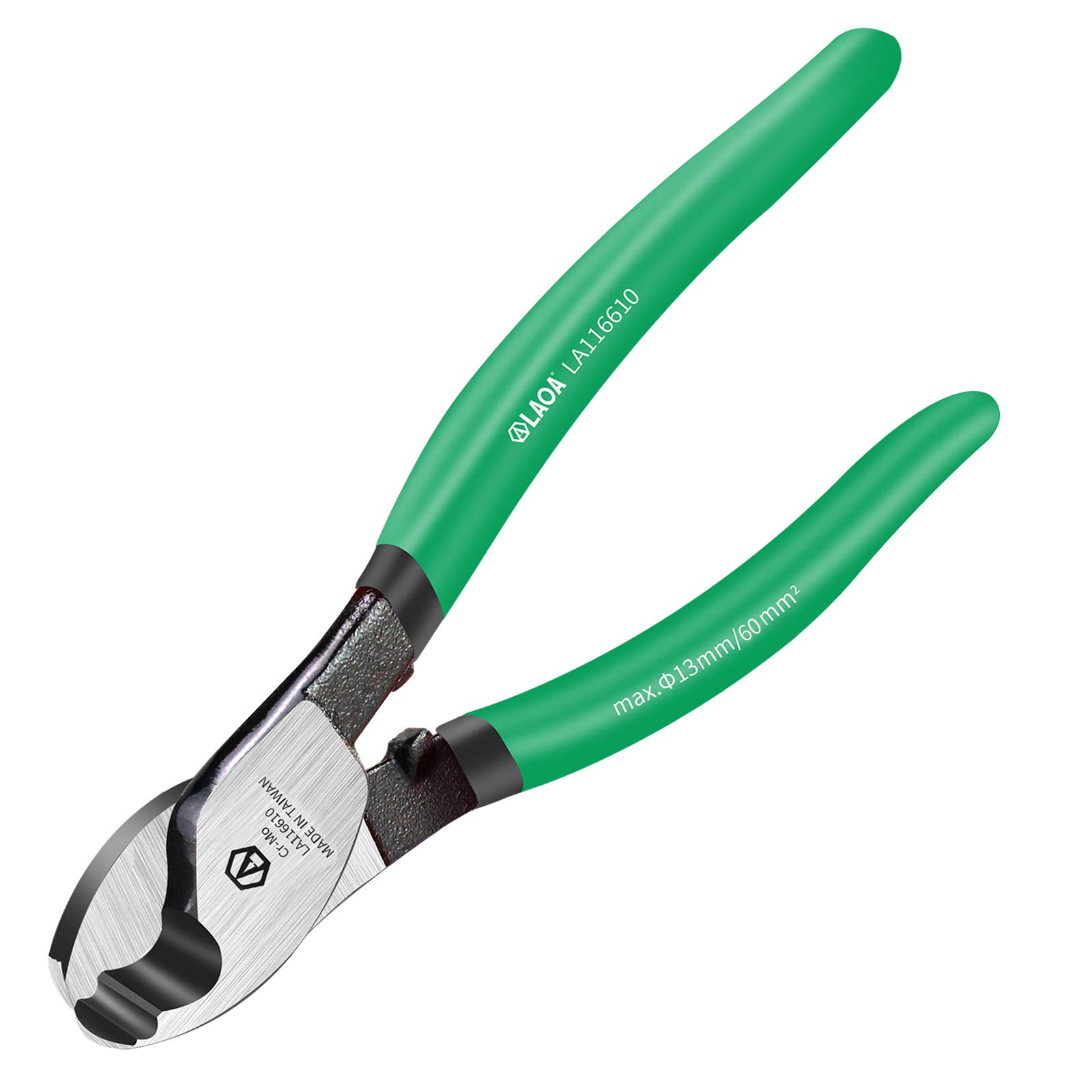 LAOA Cable Cutters 10 inch 238mm Chromium Molybdenum Steel Wire Cutters Side Wire Cutting Pliers…