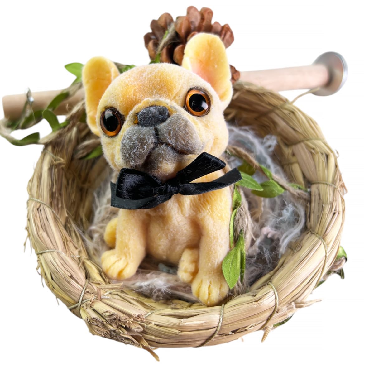 Handmade Taba Squishy Dog Toy, Taba Squishy French