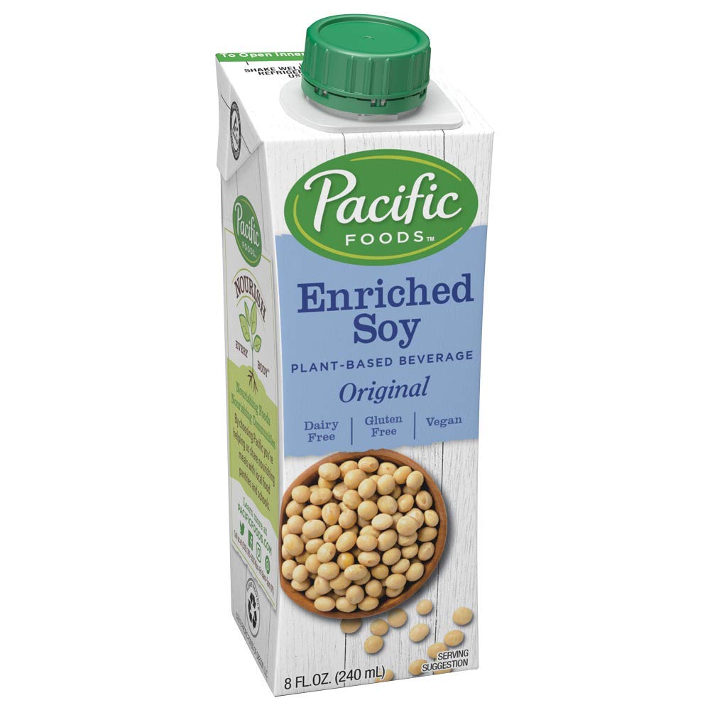 Pacific Foods Enriched Soy NonDairy Beverage, Vanilla, 8