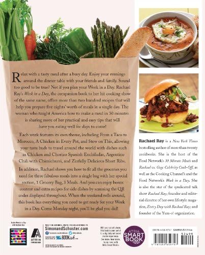 Week In A Day 5 Dishes 1 Day Ray Rachael Amazon Com Au Books