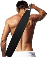 NUOE Back Lotion Applicator for Tanning & Fake Tan - Easy Reach, Microfiber & view 5