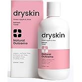 Hydrating Face Toner for Dry Skin Witch Hazel, Green Apple & Aloe Vera Facial Astringent by Natural Outcome Skincare, Gentle Soothing Cleansing Water Lotion 8 oz