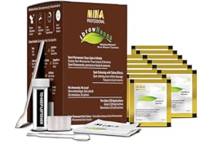 MINAIBROW Mina ibrow Henna Hair Color Refill Pack Medium Brown|Natural Spot coloring and Professional Hair Tinting Powder, Water and Smudge Proof | No Ammonia, No Lead with 100% Gray Converge