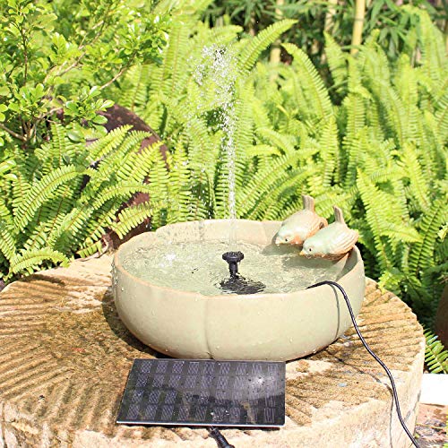 1 COSVII+Solar+Fountain+Birdbath+Garden