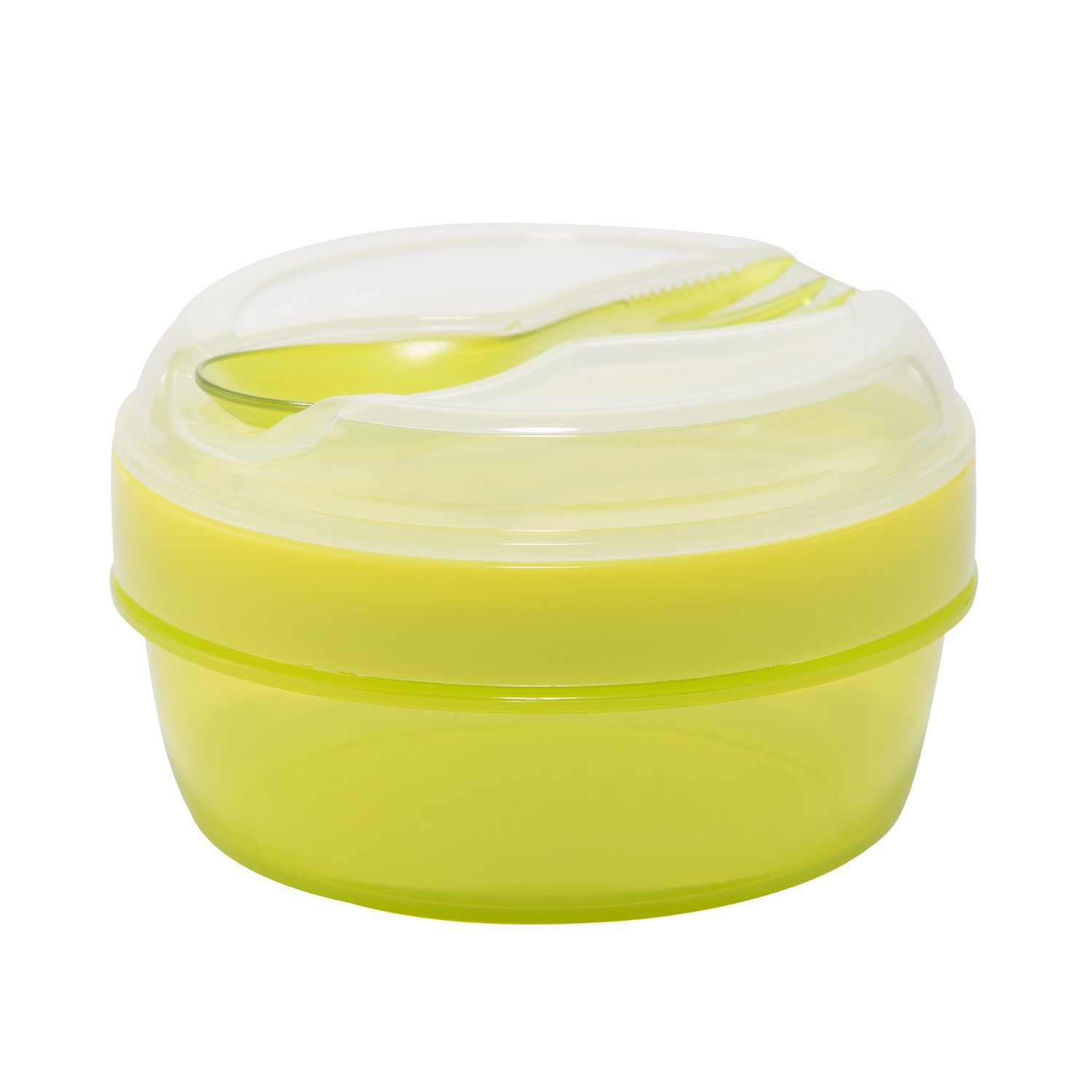 Carl Oscar Nice Cup Small Snack Box, bento box, lunchbox with cooling pack, keeps cool for several hours, includes cutlery turquoise