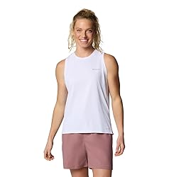 Columbia Women's BlueVista Hill Tank, White, Medium