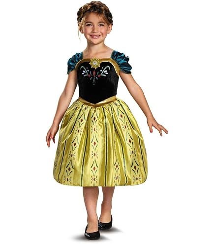 frozen anna dress DIY Costume from Viscose From Bamboo Disguise Disney's Frozen Anna Coronation