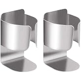 Electric Toothbrush Holder Wall Mount &ndash; No Drill 304 Stainless Steel Self Adhesive Bathroom Organizer for Toothbrush/Toothpaste/Facial/Razor &ndash; Space Saving Waterproof Rustproof &ndash; Silver 2-Pack