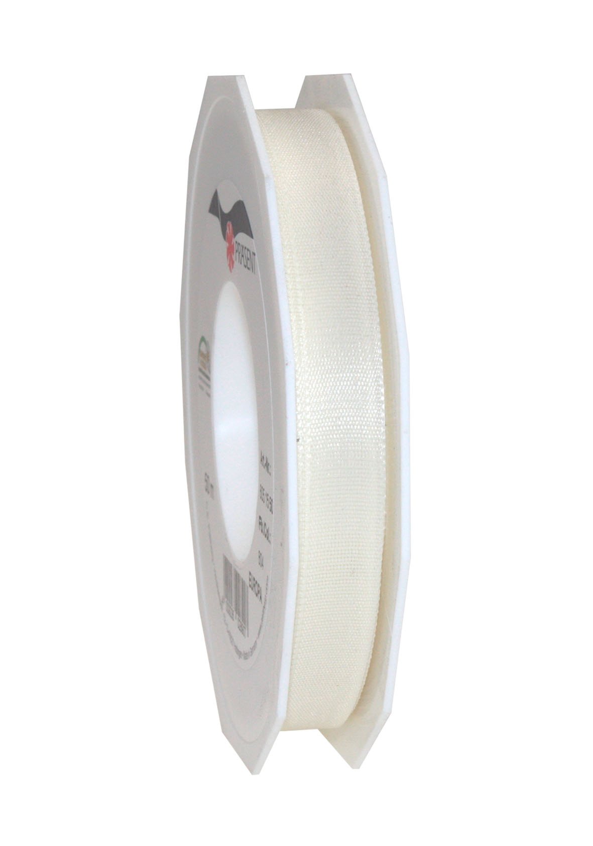 C.E. Pattberg Präsent - Europa Taffeta Ribbon Cream 15 mm width, 50 m length — image 1