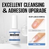 TOMICCA Nail Dehydrator and Primer 0.5 oz Bonding Base for Gel Polish view 4