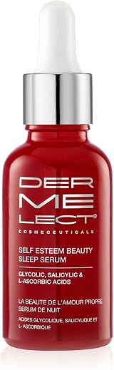 Dermelect Self-Esteem Beauty Sleep Serum Anti Aging Glycolic Salicylic view 2