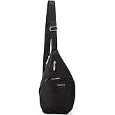 Baggallini Mini Sling - 12x7 Sling Crossbody Bag Backpack with Adjustable Shoulder Strap