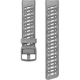 COROS 22mm Silicone Band (Grey, Silicone) | Only compatible with PACE Pro
