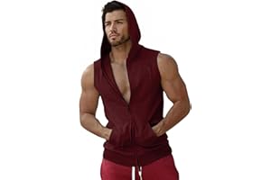 TOWMUS Mens Hoodies,Men's Fashion Polka Dot Athletic Hoodies Full-Zip Sports Hooded Sweatshirt Long Sleeve Mens Pullover Tops