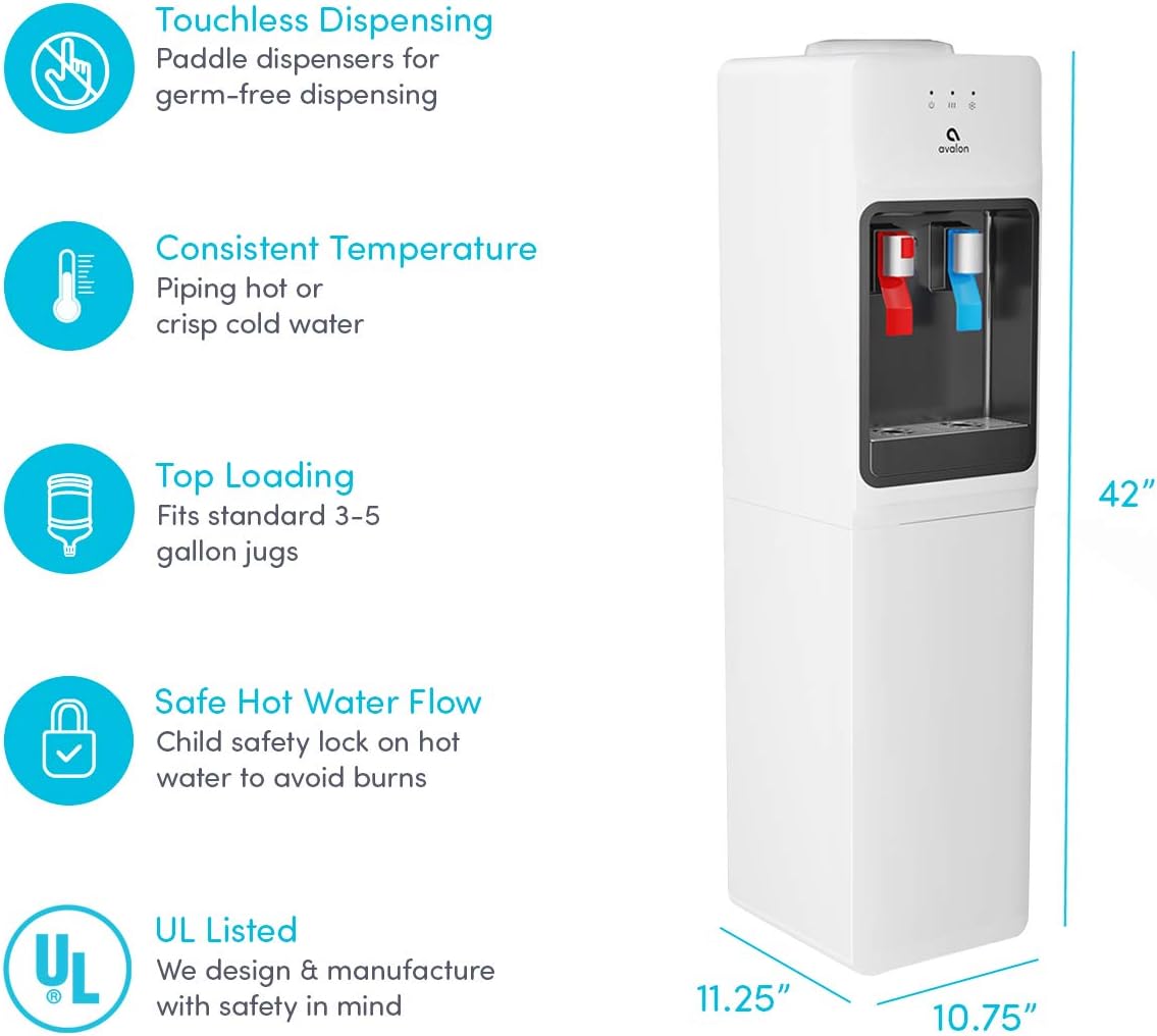 avalon hot and cold water dispenser