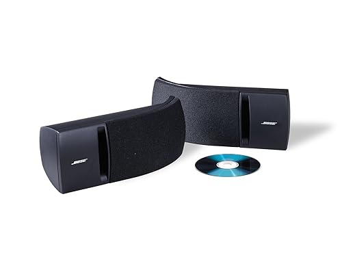 Bose 161 Speaker System (Black) Ideal for Stereo or Home Theater use in Dubai UAE Whizz Satellite Speakers