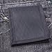 Flowfold Vanguard Limited Slim Front Pocket Bifold Wallet - Light Weight - Minimalist - Made in the USA - Jet Black