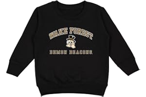 College Kids Wake Forest Demon Deacons Toddler Fleece Crew Neck Sweatshirt