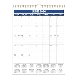 Calendar 2025-2026 - Wall Calendar Runs from Jan