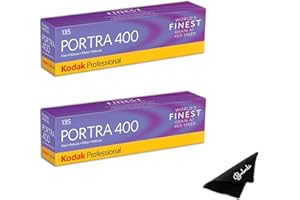 Balveli Kodak Portra 400 35mm Film 2 Pack 36exp for 35mm Film Camera - Color Film - Kodak 35mm Film Roll Bundle - Portra 400