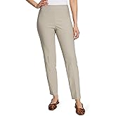 Gloria Vanderbilt Womens Pull on Tummy Slimmer Trouser Pant Standard