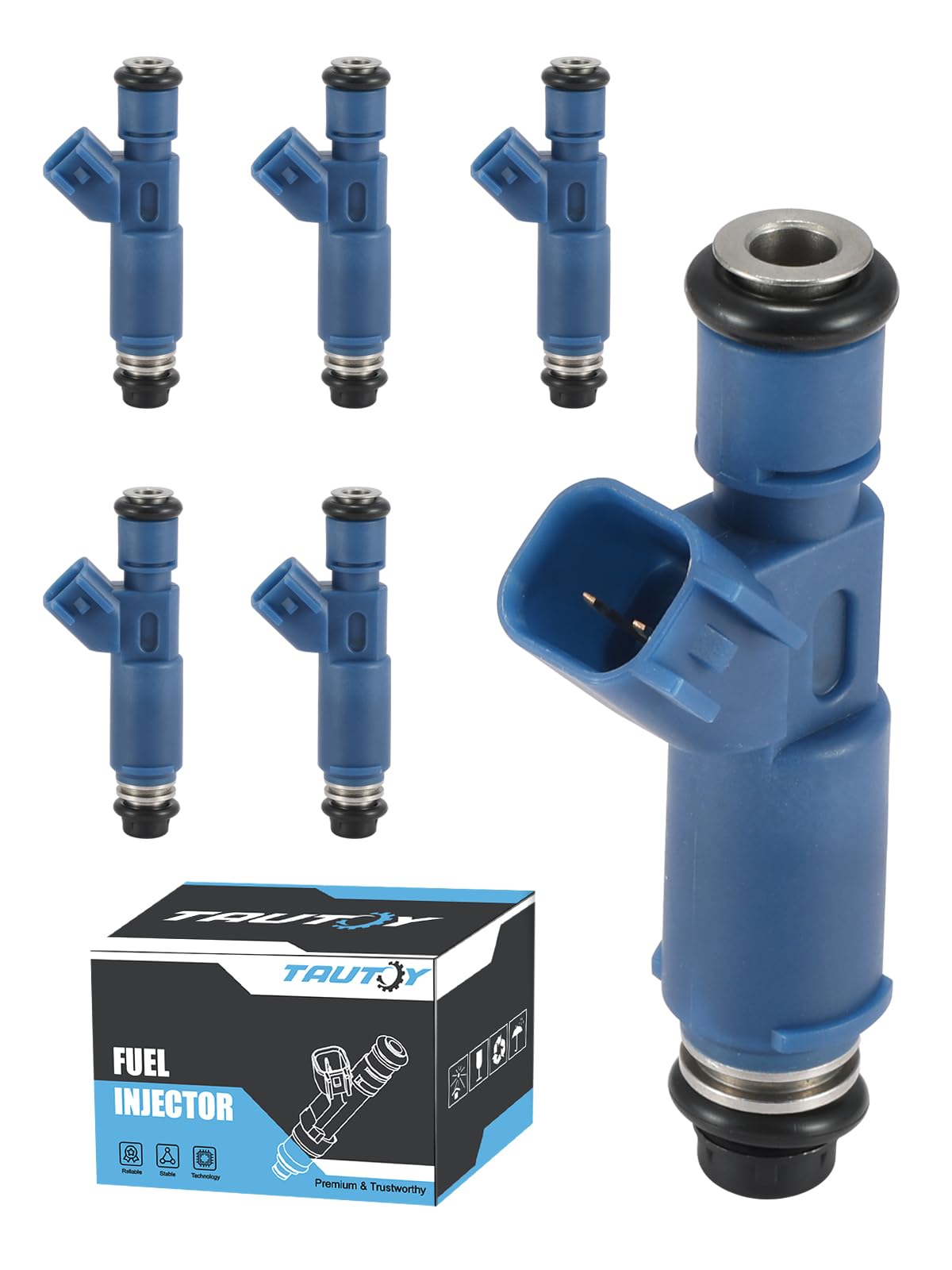Photo 1 of TAUTOY FJ826 AJ5113250 Fuel Injectors 6PCS 3.0L Only For Mazda 6 2003 2004 2005 2006 2007 2008, MPV 2002 2003 2004 2005 2006
