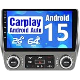 Pyniro Car Radio for Chevrolet Chevy Camaro Radio, 2010 2011 2012 2013 2014 2015 Camaro Radio Upgrade with 9 Inch Touchscreen, Android, Carplay, DSP, Bluetooth 5.0, GPS, FM, AM, 2G RAM, 64G ROM